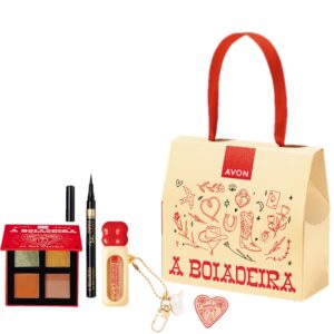 Kit Boiadeira By Ana Castela com Gloss + Caneta Delineadora + Paleta de Sombras e Pin Exclusivo - Imagem 1