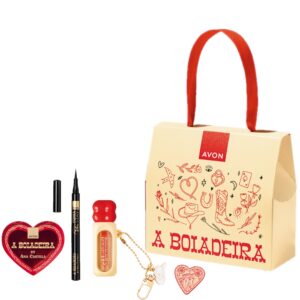 Kit Boiadeira By Ana Castela Gloss Labial + Caneta Delineadora + Blush - Imagem 1